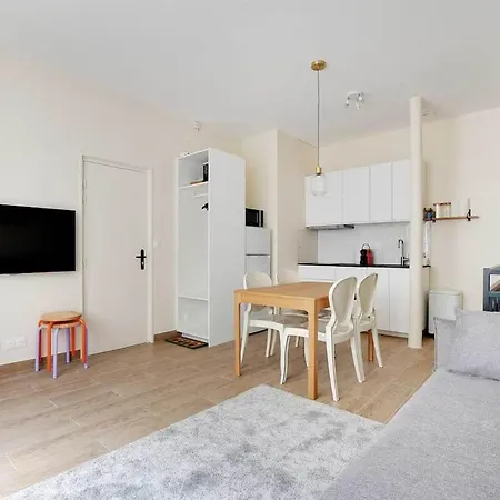 Cozy 2br 6p - Boulets Nation Paryż